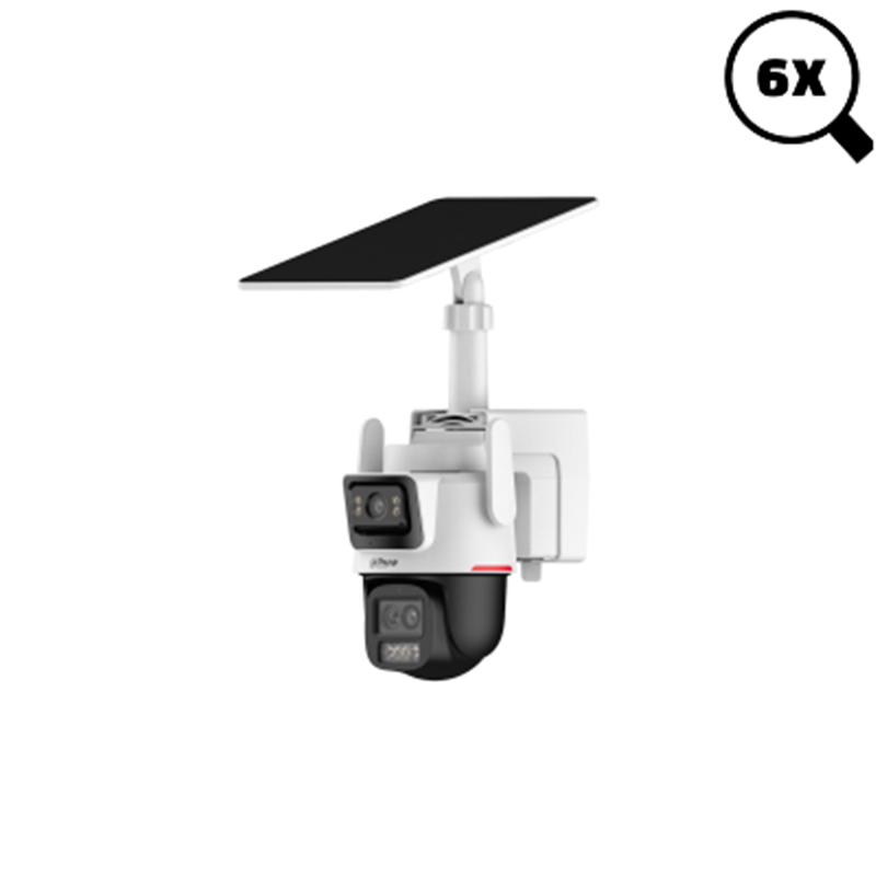 DAHUA IPC-PTS2649C-3E3Z-4GB20 4G SİMKARTLI SOLAR PANELLİ 2+3MP GECE RENKLİ ÇİFT YÖNLÜ SESLİ IP KAMERA 6X ZOOM